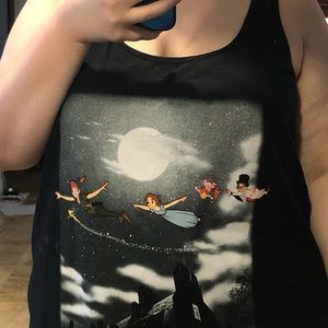 Torrid Black Peter Pan Tank Top 3X